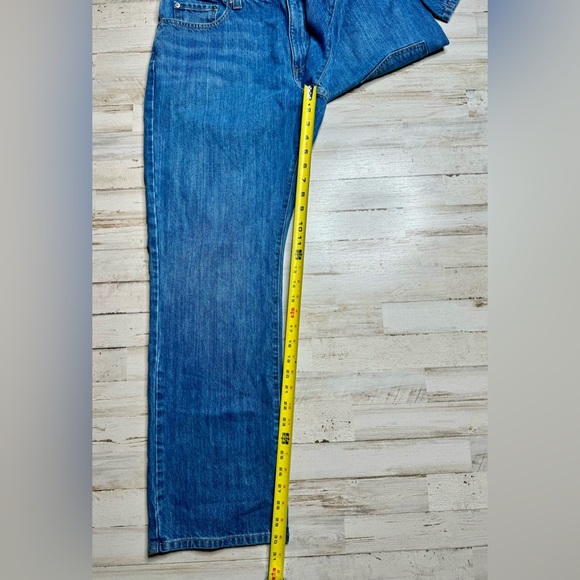 L.L. Bean Blue Standard Fit Straight Leg Denim Jeans Men's 38x30 - Picture 5 of 10